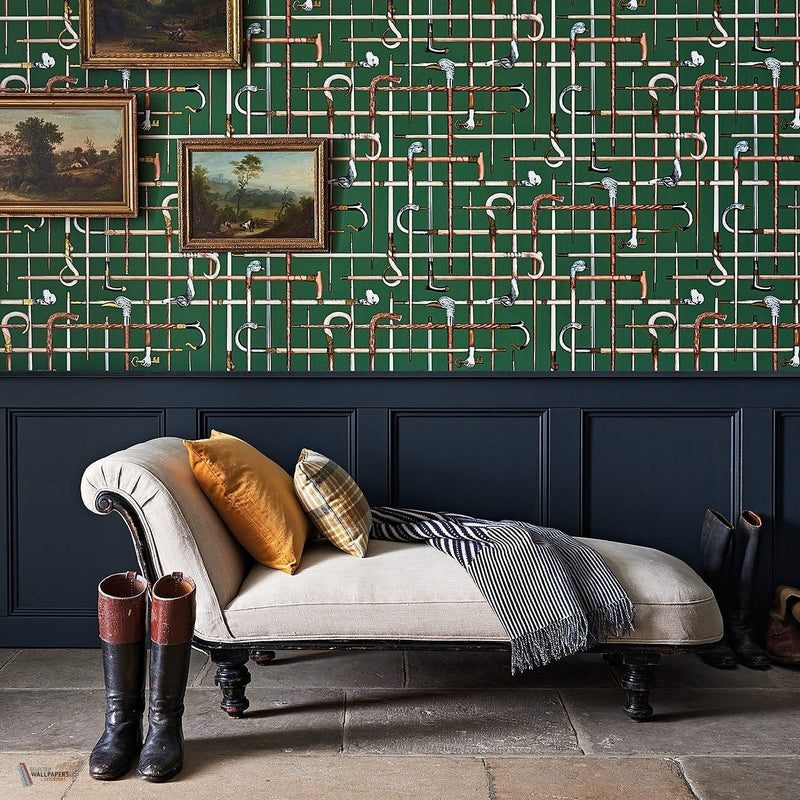 Bastoni wallpaper Cole & Son — interior