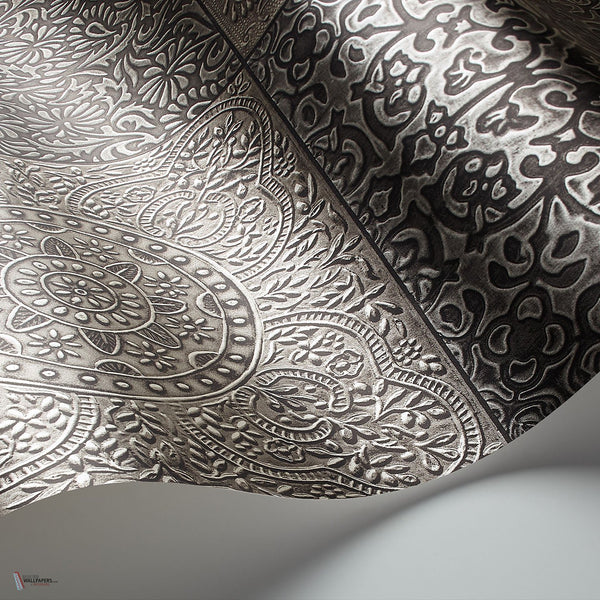 Bazaar behang in Pewter van Cole & Son