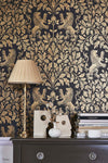 Boscobel Oak behang Cole & Son — interieur