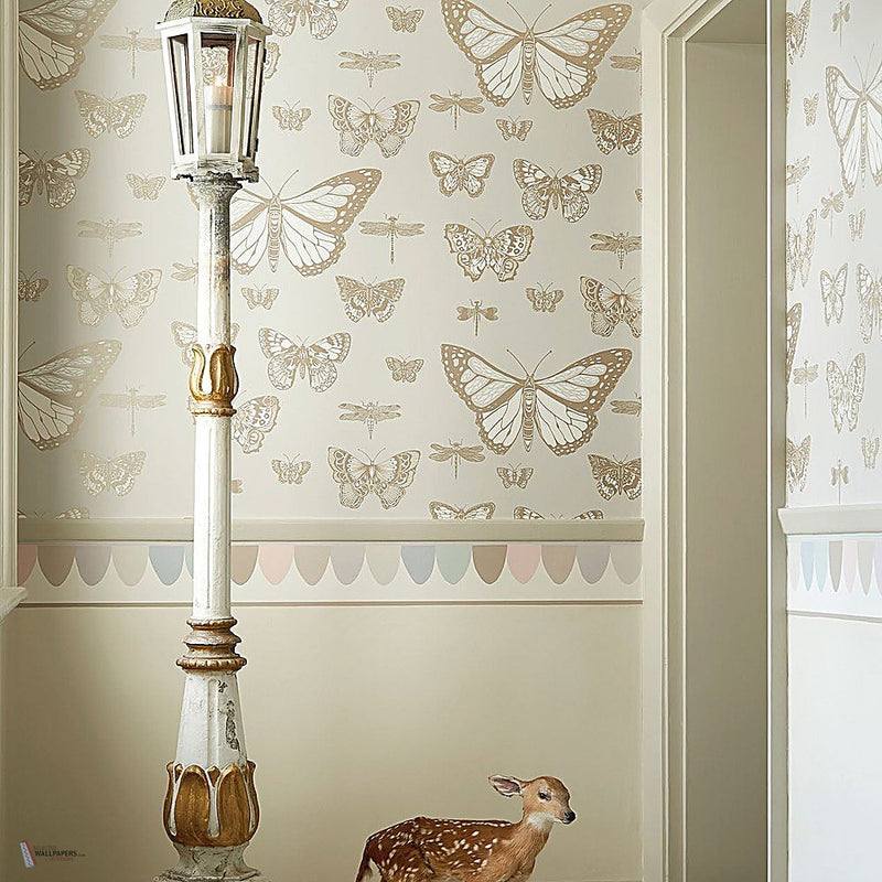 Butterflies & Dragonflies wallpaper by Cole & Son — interior