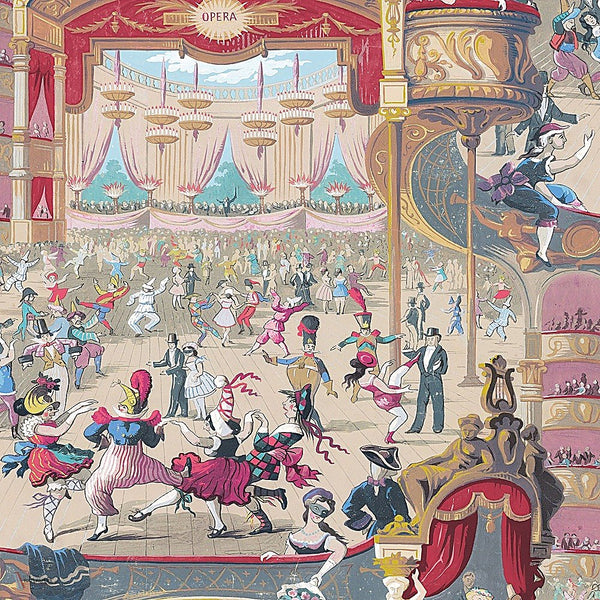 Cabaret behang in Cabaret Multi van Cole & Son