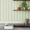 Cambridge Stripe behang van Cole & Son — interieur