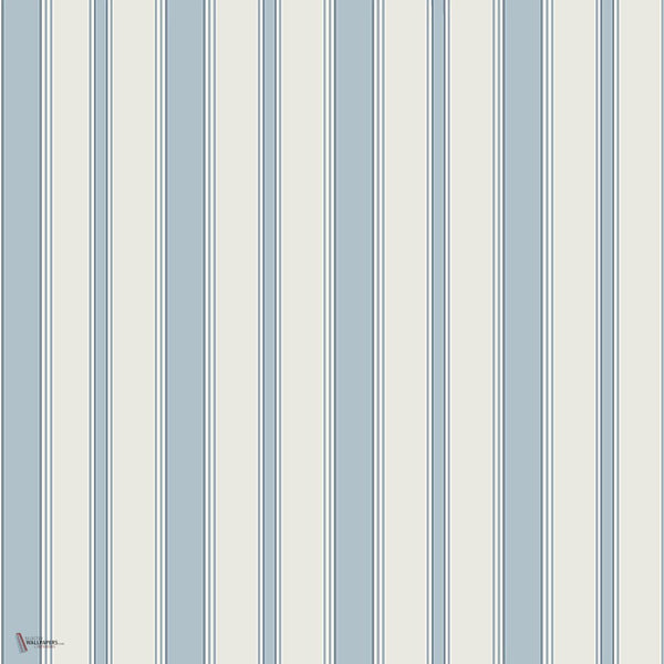 Cambridge Stripe behang in Powder Blue van Cole & Son