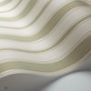 Cambridge Stripe behang in Soft Olive van Cole & Son