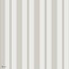 Cambridge Stripe behang in Stone & White van Cole & Son