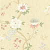 Camellia behang in Coral & Olive on Buttercup van Cole & Son