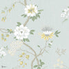 Camellia behang in Lemon & Sage on Sea Foam van Cole & Son