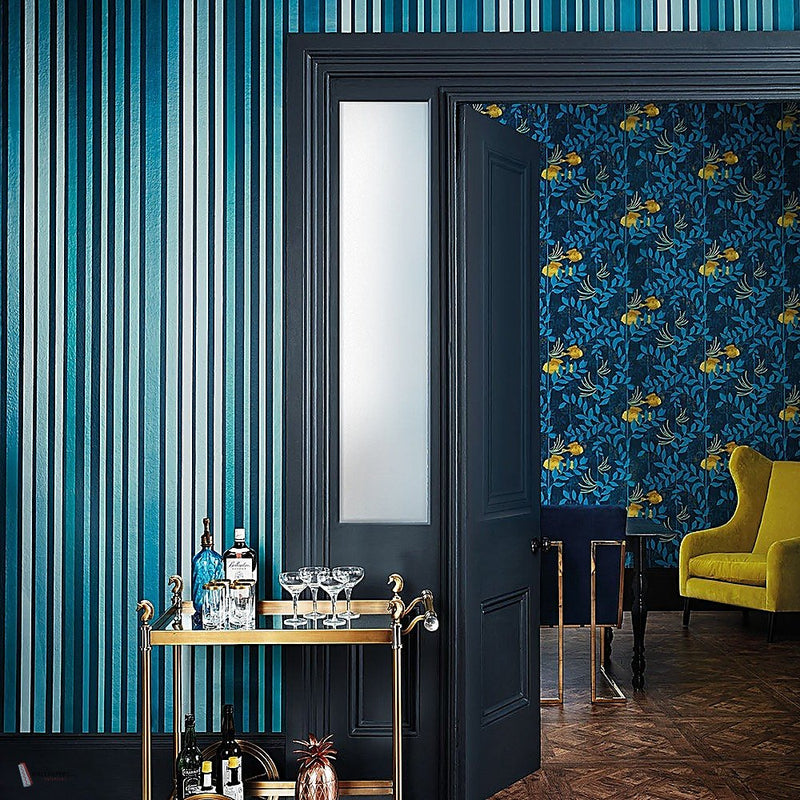 Carousel Stripe carta da parati di Cole & Son — interni