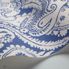 Chatterton Tapete in White on Hyacinth Blue von Cole & Son