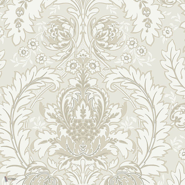 Coleridge behang in Chalk van Cole & Son