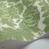 Coleridge behang in Leaf Green on White van Cole & Son