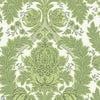 Coleridge behang in Leaf Green on White van Cole & Son