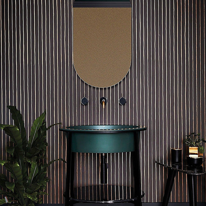 College Stripe papel pintado de Cole & Son — interior