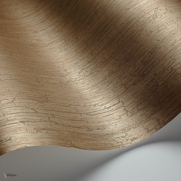 Crackle behang in Metallic Bronze van Cole & Son