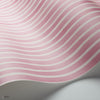 Croquet Stripe behang in Soft Fuchsia van Cole & Son