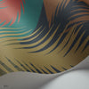 Deco Palm behang in Ginger, Rouge, Olive on Midnight van Cole & Son