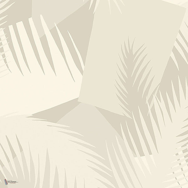 Deco Palm behang in Parchment on Stone van Cole & Son