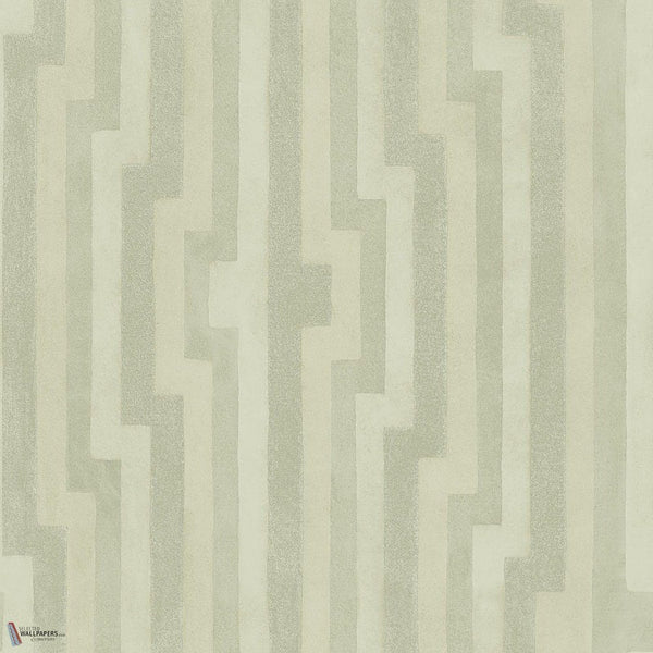Diamond Maze Tapete in Sage von Cole & Son