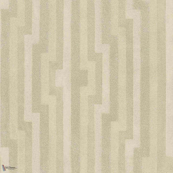 Diamond Maze behang in Stone van Cole & Son