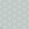 Feather Fan Icons behang in Print Room Blue van Cole & Son