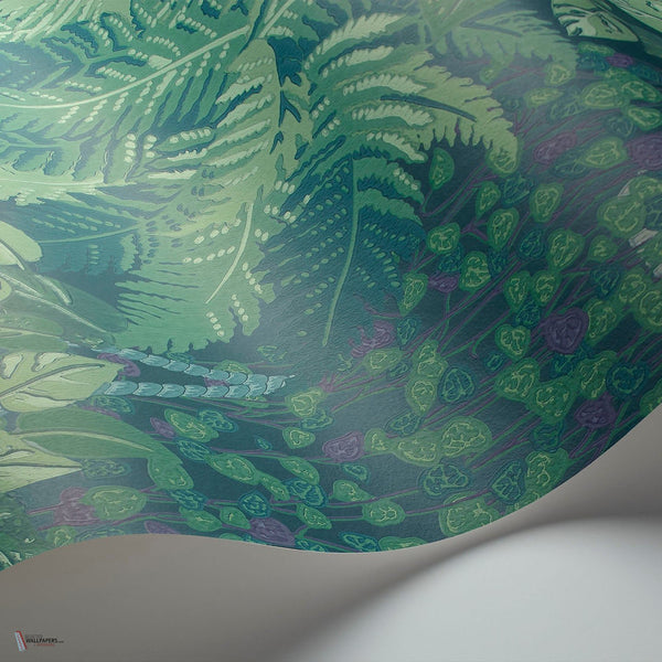 Fern behang in Dark Viridian & Teal van Cole & Son