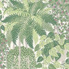Fern behang in Leaf Green & Olive van Cole & Son