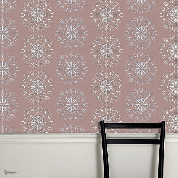 Fioretti behang van Cole & Son — interieur