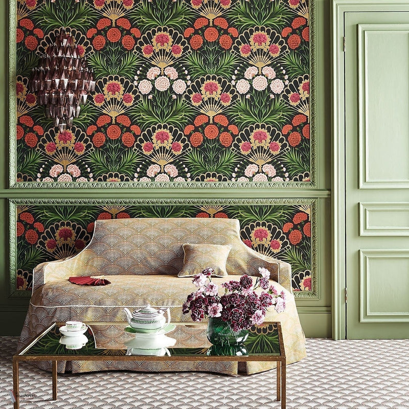 Flamenco Fan Tapete Cole & Son — Interieur