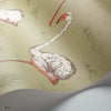 Flamingos Icons behang in Olive van Cole & Son