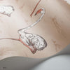 Flamingos Icons behang in Plaster Pink van Cole & Son