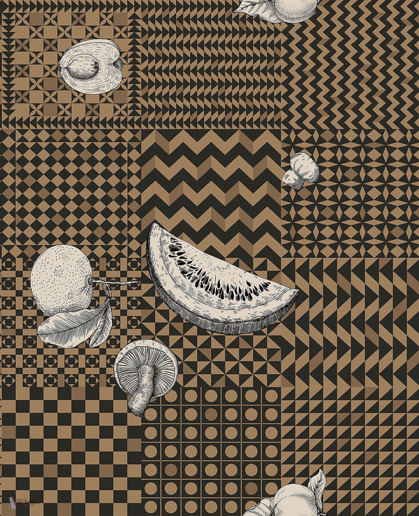 Frutta e Geometrico behang Cole & Son — interieur