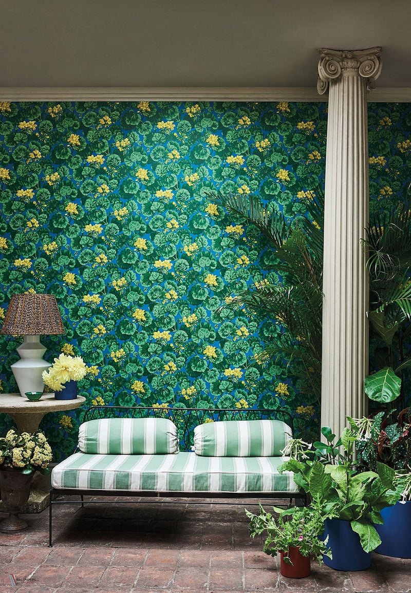 Geranium wallpaper Cole & Son — interior