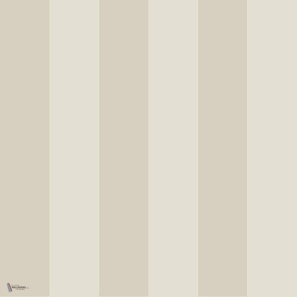 Glastonbury Stripe behang in Cream van Cole & Son