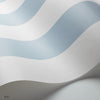 Glastonbury Stripe behang in Pale Cerulean van Cole & Son