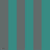 Glastonbury Stripe behang in Teal & Charcoal van Cole & Son