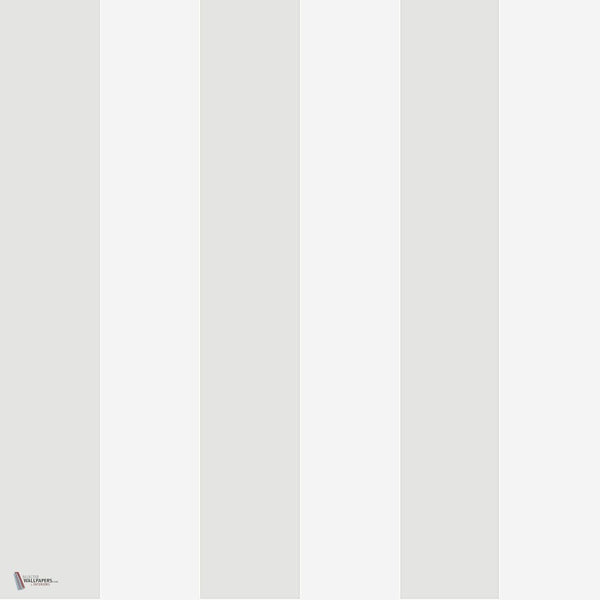 Glastonbury Stripe behang in White van Cole & Son