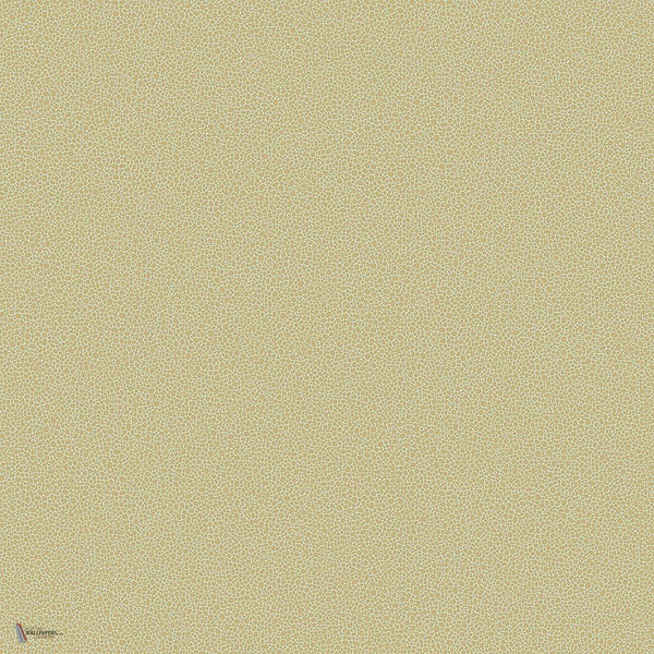 Goldstone behang in Metallic Gold on Soft Olive van Cole & Son