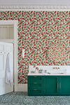 Hampton Roses behang Cole & Son — interieur