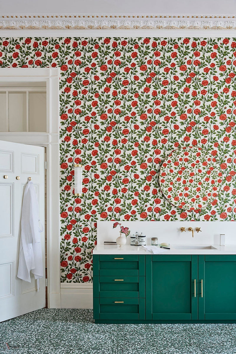 Hampton Roses Papier Peint Cole & Son — intérieur