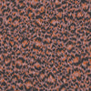 Hand-Painted Leopard behang in Rose & Tangerine van Cole & Son