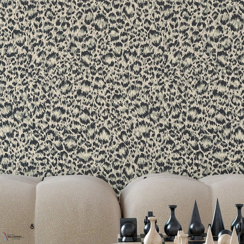Hand-Painted Leopard behang Cole & Son — interieur