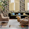 Hoopoe Leaves wallpaper Cole & Son — interior