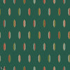 Inlay papier peint en Jewel Multi & Copper on Racing Green de Cole & Son