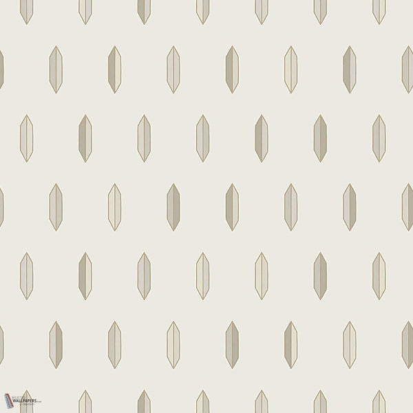 Inlay Tapete in Shell & Gold on Vanilla von Cole & Son