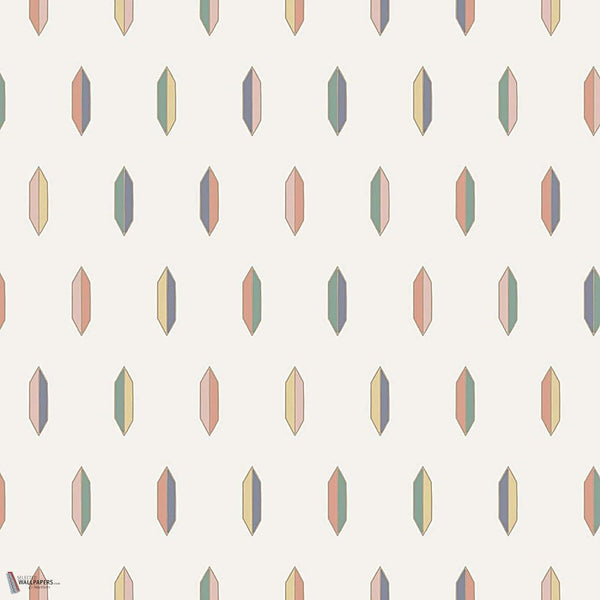 Inlay papier peint en Soft Multi & Gold on Cream de Cole & Son