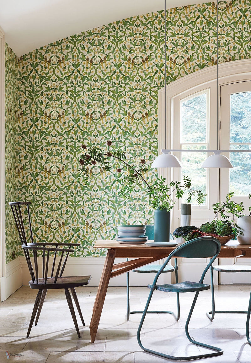 Jasmine & Serin Symphony Papel Pintado Cole & Son — interior