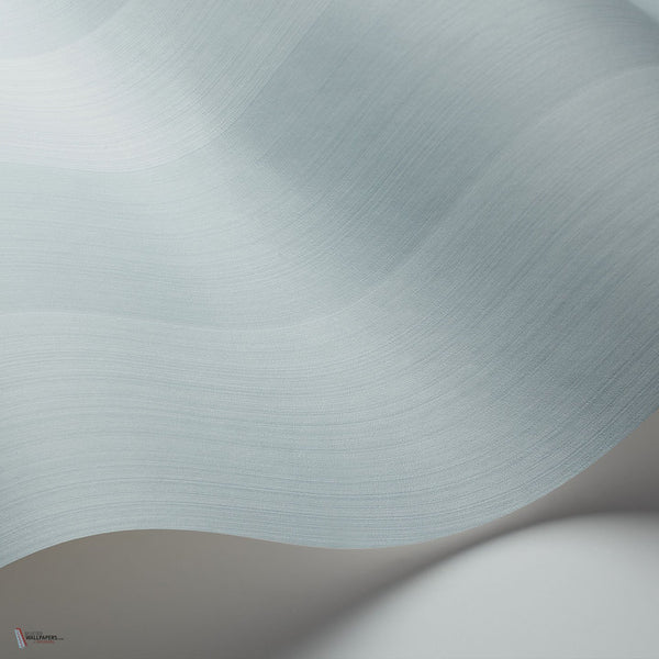 Jaspe Stripe behang in Powder Blue van Cole & Son