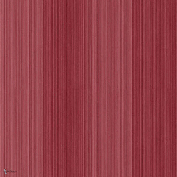 Jaspe Stripe behang in Red van Cole & Son