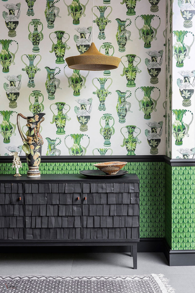 Khulu Vases Tapete Cole & Son — Interieur