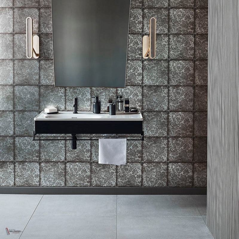 King's Argent Tapete Cole & Son — Interieur